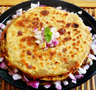 ALOO PYAAZ PARATHA