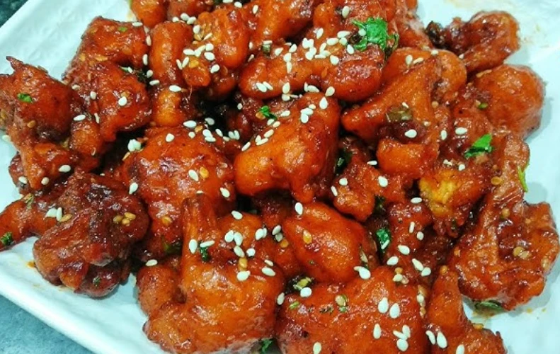 HONEY CHILLI CAULIFLOWER